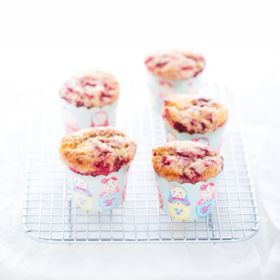 Raspberry Lemon Cream Cheese Muffin - Recipe photo by baconandbaileys
