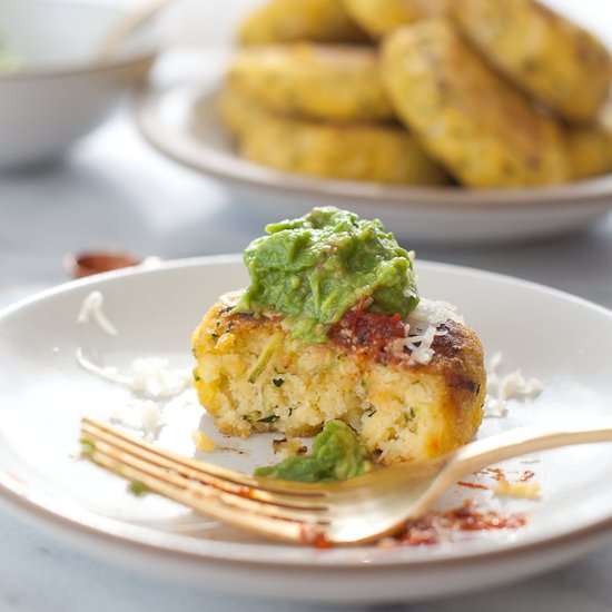Zucchini Arepas - Recipe photo by snixykitchen