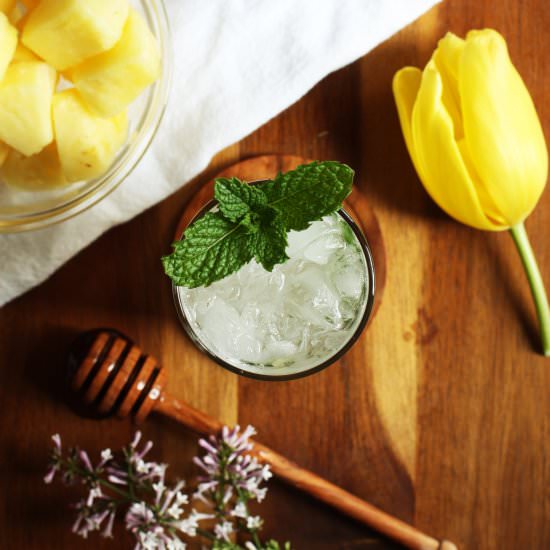 Pineapple Coconut Mojito - Recipe photo by Set the Table