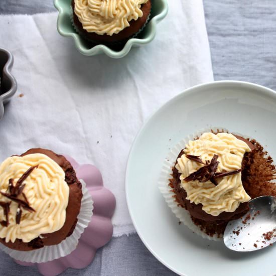 Double Chocolate Cupcakes - Recipe photo by Raspberrysue