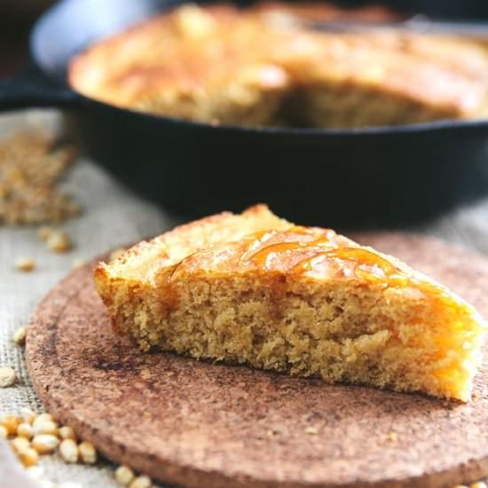 Skillet Amaranth Cornbread - Recipe photo by SimpleBites