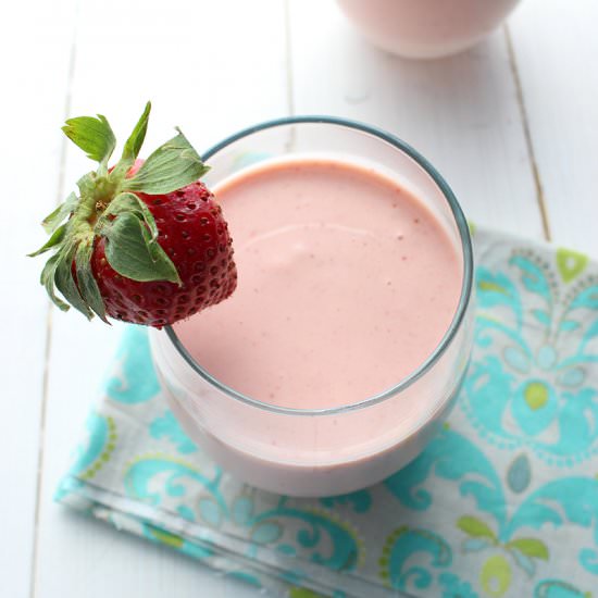 Strawberry Mango Lassi - Recipe photo by La Casa de Sweets