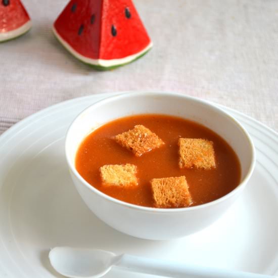 Tomato Soup - Recipe photo by Chitras food book