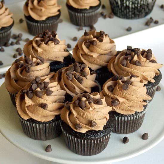 Chocolate Mousse Cupcakes - Recipe photo by emilyssweetindulgence