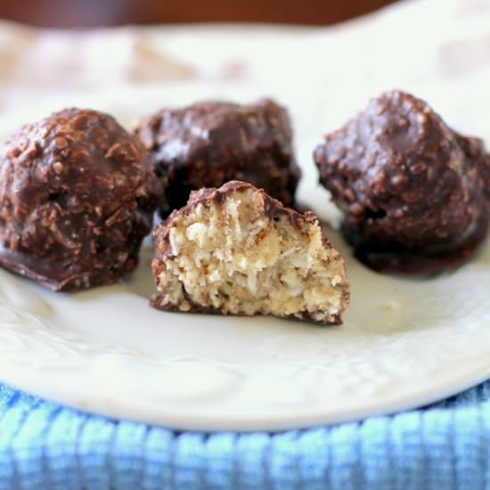Almond Joy Bites - Recipe photo by graincrazy