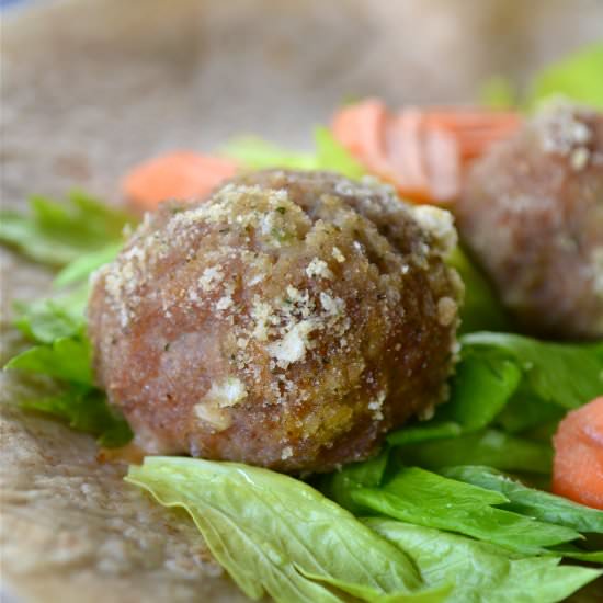 Cheesy Pizza Turkey Meatballs - Recipe photo by Sarahgrace1016