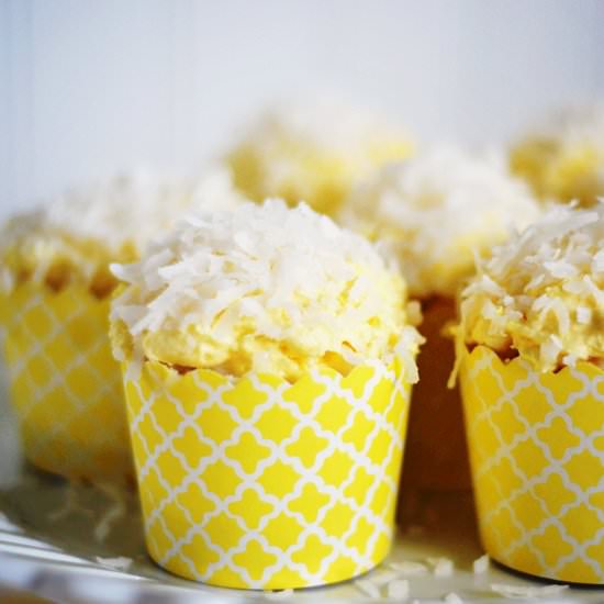 Coconut Cupcakes - Recipe photo by littlefiggy