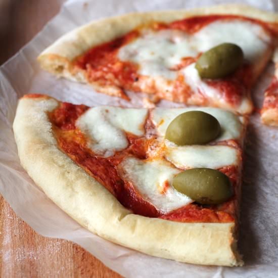 Pizza Margherita - Recipe photo by lemiericetteconesenza