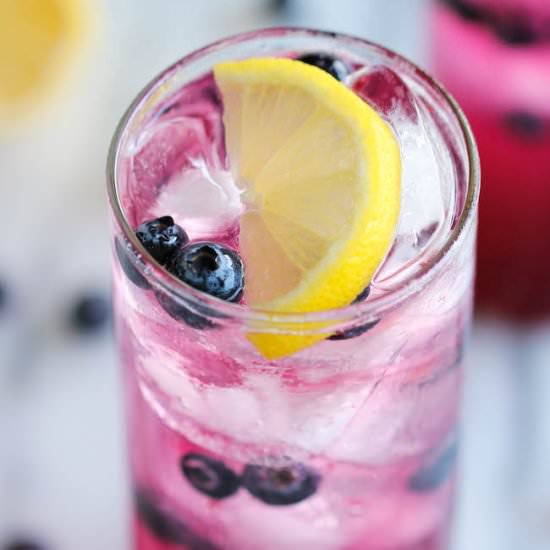 Blueberry Lemonade - Recipe photo by damndelicious