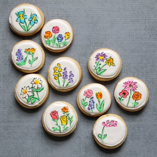 Flower Cookies for Mom - Recipe photo by chic cookies