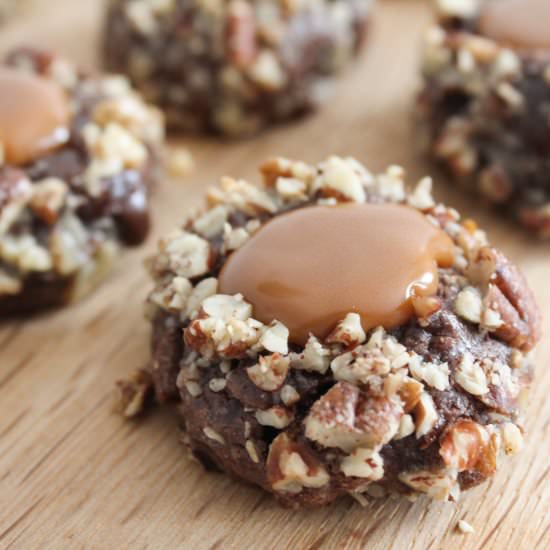Caramel Thumbprint Cookies - Recipe photo by biancagarcia