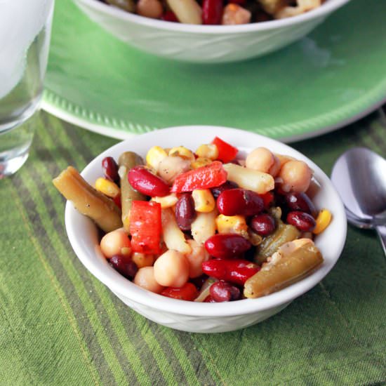 Marinated 5-Bean Salad - Recipe photo by msdjsmith95