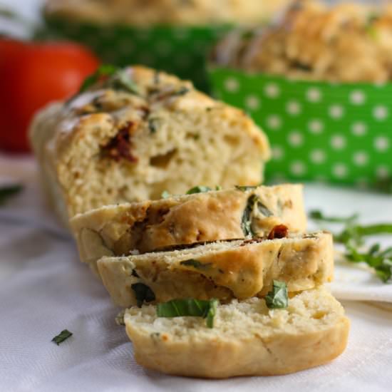 Quick Caprese Bread - Recipe photo by laughingspatula.com