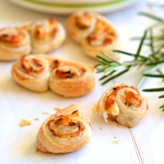 Goat Cheese Palmiers - Recipe photo by NotEnoughCinnamon