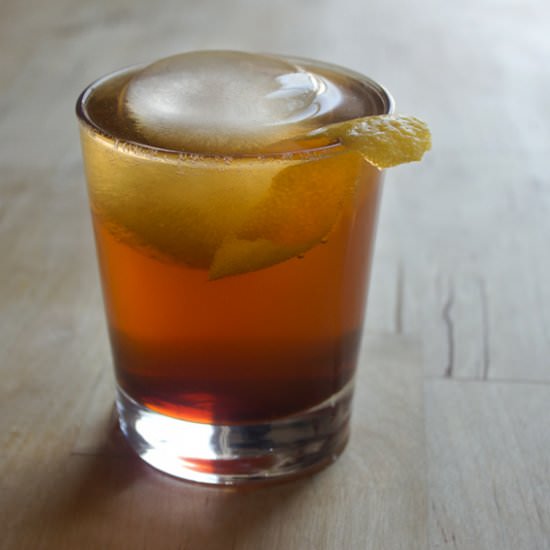 Perky old fashioned - Recipe photo by SoHungryBlog