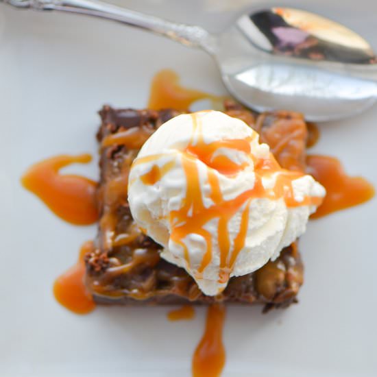 Salted Carmel Double Chocolate Brow - Recipe photo by culinarymamas