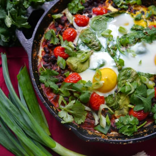 Mexican Breakfast Skillet - Recipe photo by NY Foodgasm