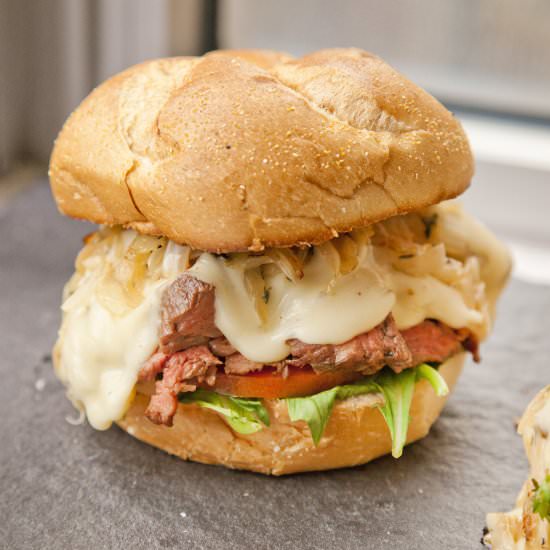 Classy Philly Cheesesteaks - Recipe photo by urbancookery