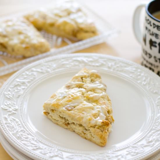 Apple Pie Scones - Recipe photo by a latte food