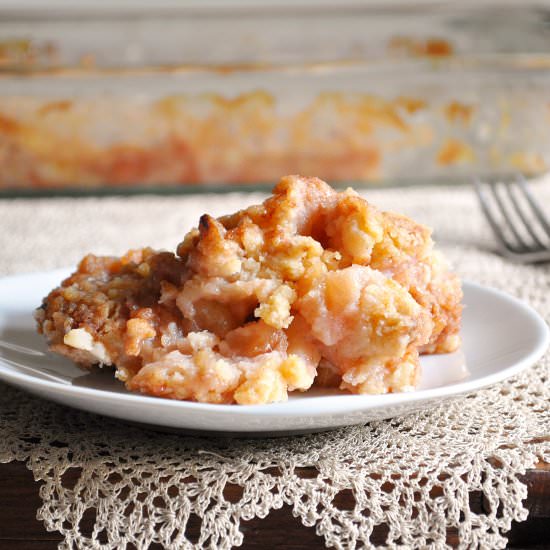 Apple Dump Cake - Recipe photo by Little B Cooks