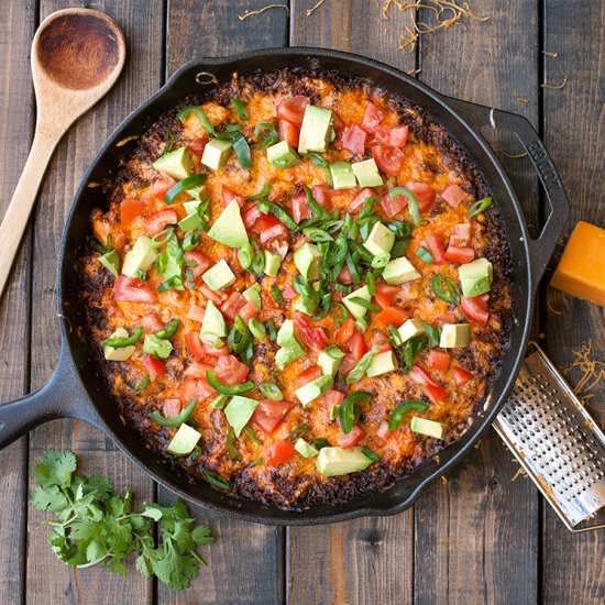 Chicken Quinoa Enchilada Bake - Recipe photo by kimshealthyeats