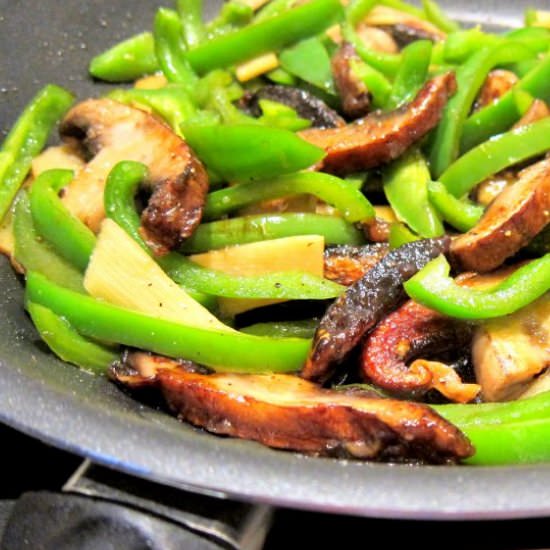 Meatless Chinese Pepper "Steak" - Recipe photo by culinarytribune