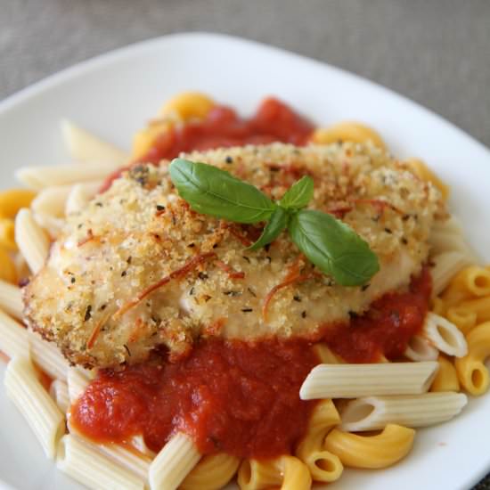 Garlic Parmesan Crusted Chicken - Recipe photo by SurfandSunshine