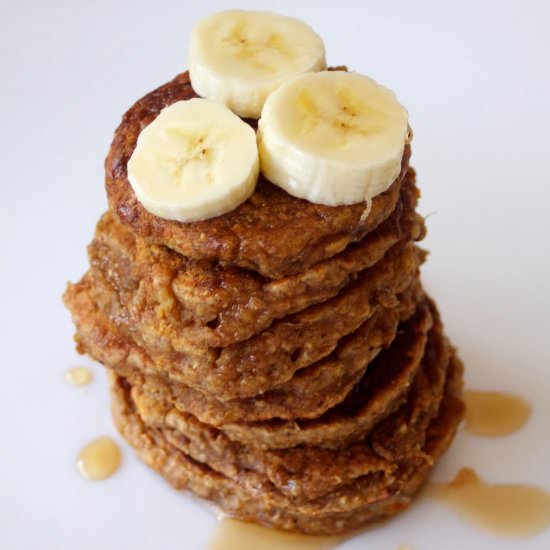 Banana Bread Pancakes - Recipe photo by TheGirlWithTheSpatula