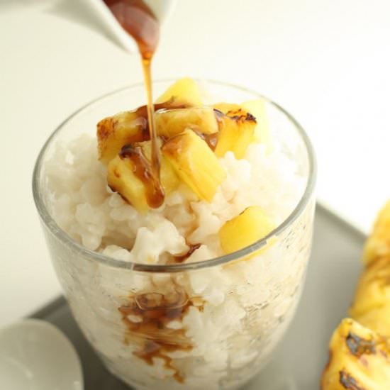 Pina Colada Rice Pudding - Recipe photo by ScaredyCatKitchen