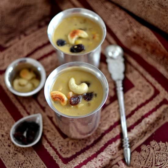 Moong Dal & Sabudana Payasam - Recipe photo by spiceinthecity