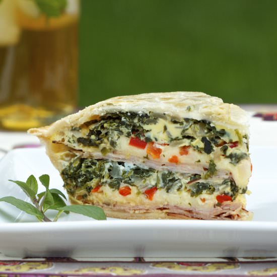 Mother’s Day Ham, Cheese and Spinach - Recipe photo by Cooking-Outdoors