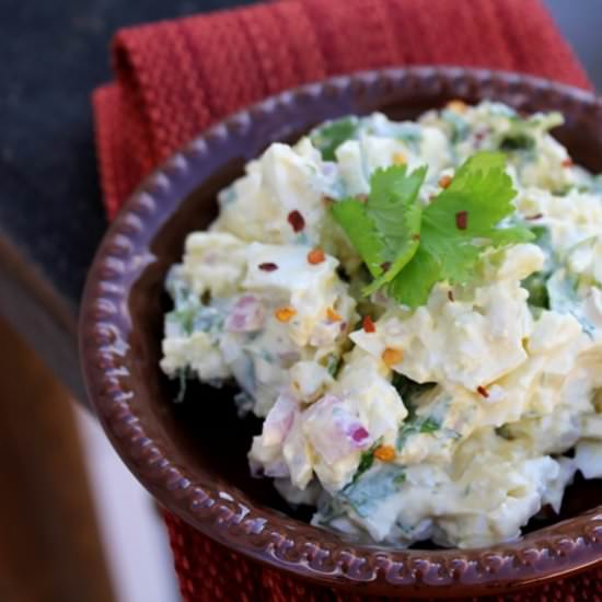 Zippy Egg Salad - Recipe photo by Cooking in Westchester