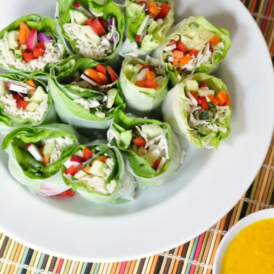 Fresh Spring Rolls - Recipe photo by Cherished Bliss