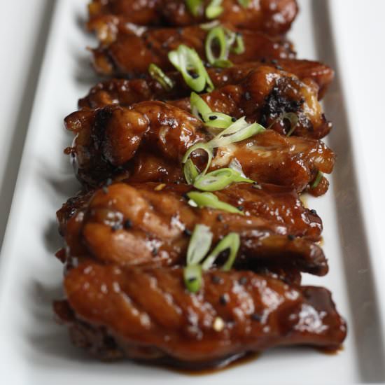 Sticky Coca Cola Wings - Recipe photo by Culinessa