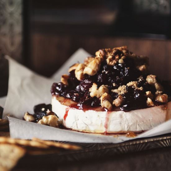 Baked Brie w/ Cranberry Sauce - Recipe photo by kita roberts