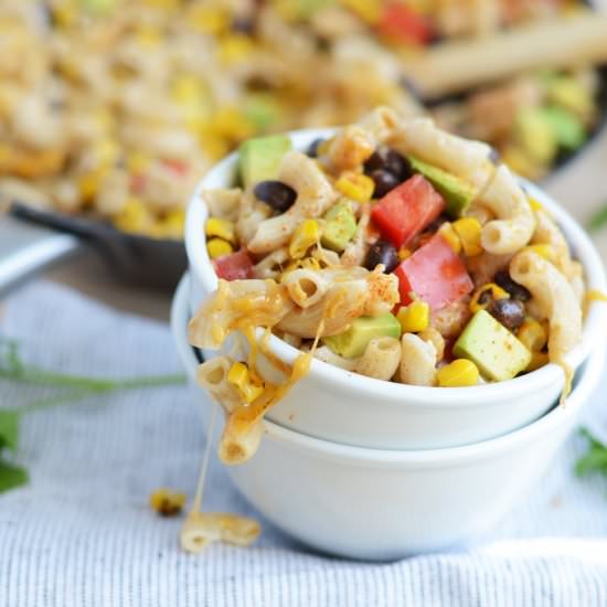 Cheesy Mexican Macaroni Pasta - Recipe photo by fitfoodiefinds