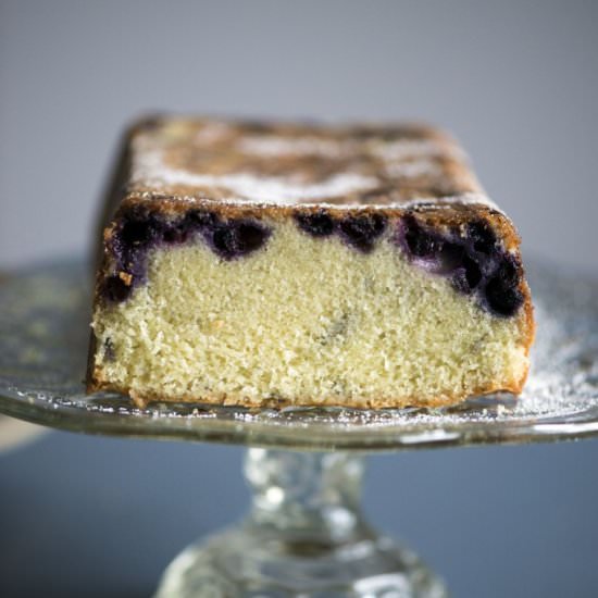 Blueberry Pound Cake - Recipe photo by AnecdotesAppleCores