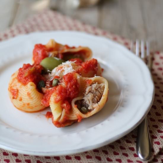 Conchiglioni Ripieni - Recipe photo by lemiericetteconesenza