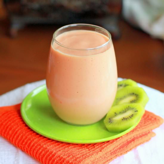 Mango Strawberry Coconut Frappe - Recipe photo by graincrazy