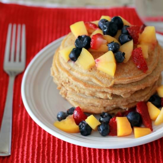 Spelt Pancakes - Recipe photo by graincrazy