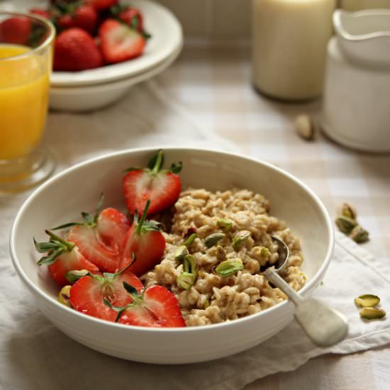 Porridge - Recipe photo by whitekitchenette