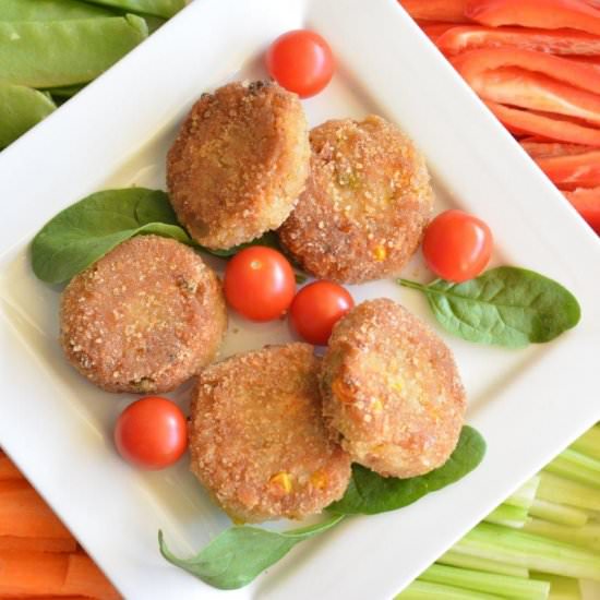 Gluten-free tuna and rice cakes - Recipe photo by glutenfreeforlunchboxes