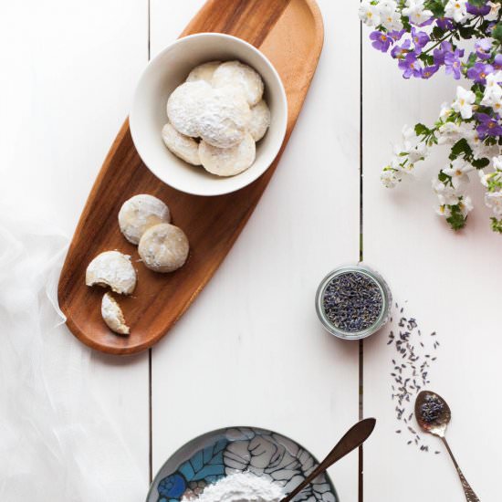 Lavender Cookies - Recipe photo by myblueandwhitekitchen