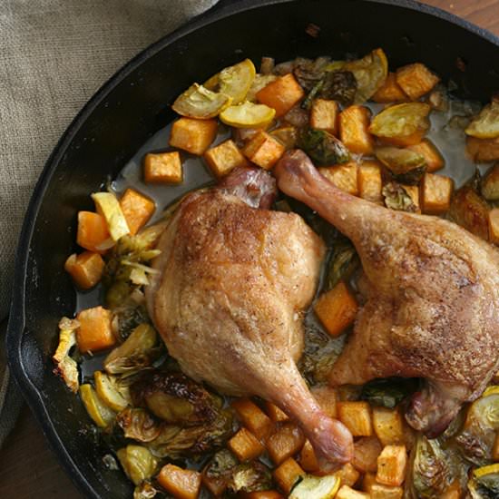 Crispy Braised Duck Legs - Recipe photo by fooddreamer