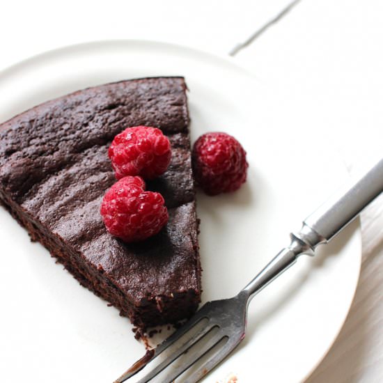 Flourless chocolate cake - Recipe photo by Wicked sweet kitchen