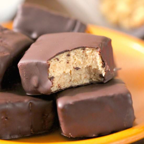 Guilt Free Reeses Fudge - Recipe photo by dessertswithbenefits