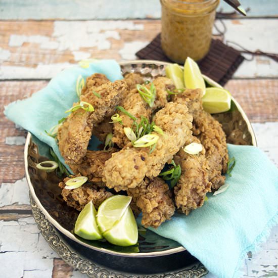 Deep Fried Chicken Necks - Recipe photo by Belly Rumbles