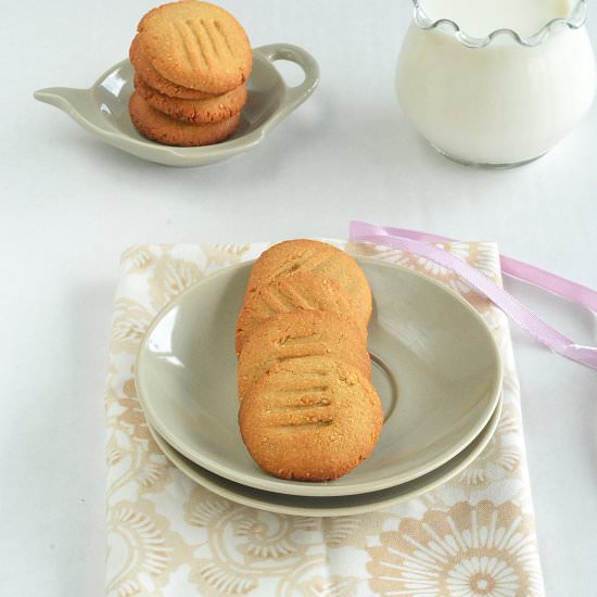 Eggless Cashew Oats Cookies - Recipe photo by SonysKitchen