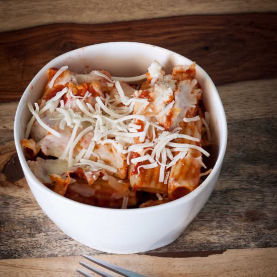Skinny 3 Cheese Penne - Recipe photo by LovePastaBlog