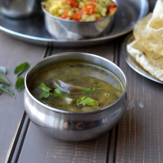 Pori Kulambu - Recipe photo by Pavani